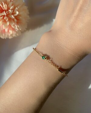 emerald bracelet