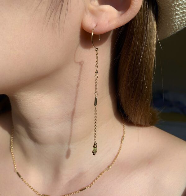 Peridot earrings