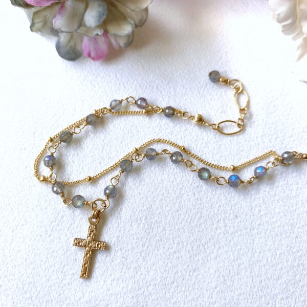 labradorite rosary bracelet