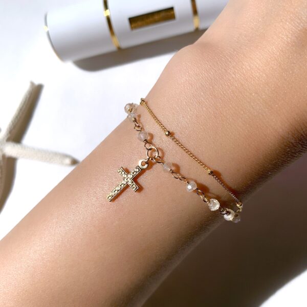 moonstone rosary bracelet