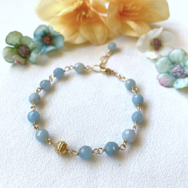 aquamarine bracelet