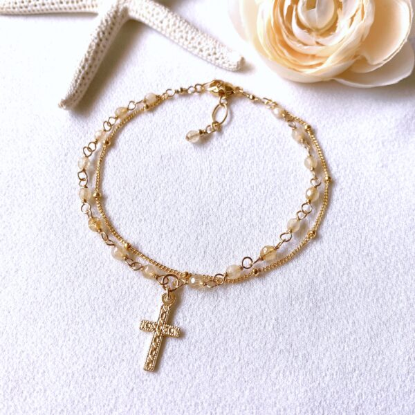 citrine rosary bracelet